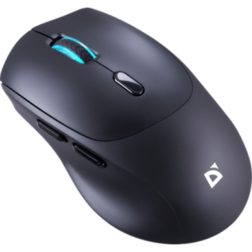 Беспроводная Мышь Defender Effect X MS-095 Разрешение 800/1200/1600 DPI, 5 + колесо-кнопка, Черная