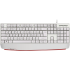 Клавиатура USB Defender Atom HB-546 (Белый), проводная, USB, ENG/RU, подставка под запястье, стандарт