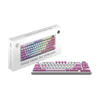 Игровая Клавиатура MSI FORGE GK600 TKL W VIOLET RU, Механическая/WIFI/BT/USB2.0/RGB/83кл./1.8м