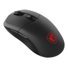Мышь MSI VERSA 300 WIRELESS / RGB / 2.4 GHz W / Bluetooth 5.3 / USB 2.0 / 6 кн. / 60 гр. / PixArt PAW3104DB / DPI 400 - 8000 / Черный