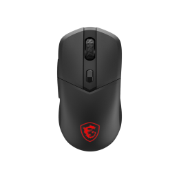 Мышь MSI VERSA 300 ELITE WIRELESS / RGB / 2.4 GHz W / Bluetooth 5.3 / USB 2.0 / 6 кн. / 65 гр. / DPI 400-6400 / PixArt PAW3395DM Optical Sensor / Черный