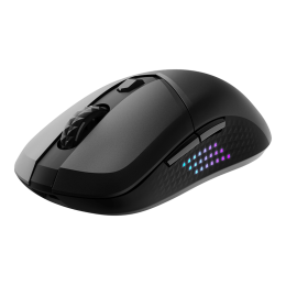 Мышь MSI VERSA 300 ELITE WIRELESS / RGB / 2.4 GHz W / Bluetooth 5.3 / USB 2.0 / 6 кн. / 65 гр. / DPI 400-6400 / PixArt PAW3395DM Optical Sensor / Черный