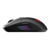 Мышь MSI VERSA 300 ELITE WIRELESS / RGB / 2.4 GHz W / Bluetooth 5.3 / USB 2.0 / 6 кн. / 65 гр. / DPI 400-6400 / PixArt PAW3395DM Optical Sensor / Черный