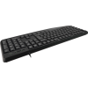 Клавиатура USB Defender Atom HB-546 (Черный), проводная, USB, ENG/RU, подставка под запястье, стандарт