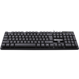 Клавиатура USB Defender Symbol HB-559 (Черный), проводная, USB, ENG/RU, стандарт