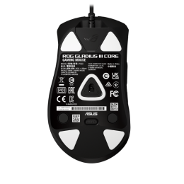 Мышь ASUS ROG GLADIUS III CORE проводная, RGB, 12000dpi, USB, Black 90MP04E0-BMUA00