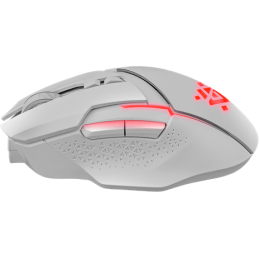 Мышь Defender Ibix GM-895, беспроводная, белый, 6 + колесо-кнопка, 1200/2400/3200 dpi