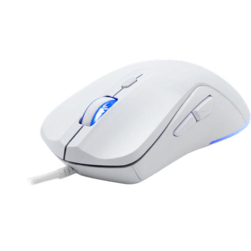 Мышь Defender Arga GM-049, белая, 5 + колесо-кнопка, 1200/1800/2400/3600 dpi