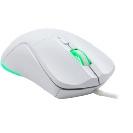 Мышь Defender Arga GM-049, белая, 5 + колесо-кнопка, 1200/1800/2400/3600 dpi