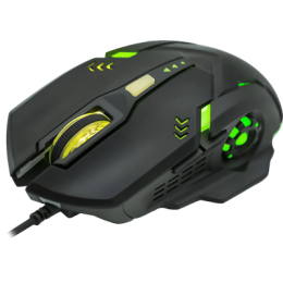 Мышь Defender Nolana GM-044, черный, 5 + колесо-кнопка, 800/1200/1600/2400 dpi