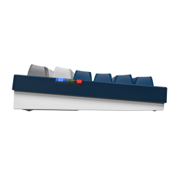 Клавиатура беспроводная Montech MK PRO 75 FY Bluetooth 5.2/Wireless 2.4 GHz/USB (кабель 1,8 м), Hot-swappable, RGB-Lighting Mode, Ergonomic Design, ENG/RUS, механическая, тип свитчей - Gateron Yellow Pro 3.0, цвет - синий/белый
