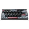 Клавиатура беспроводная Montech MK PRO 75 DY Bluetooth 5.2/Wireless 2.4 GHz/USB (кабель 1,8 м), Hot-swappable, RGB-Lighting Mode, Ergonomic Design, ENG/RUS, механическая, тип свитчей - Gateron Yellow Pro 3.0, цвет - черный/серый