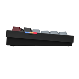 Клавиатура беспроводная Montech MK PRO 75 DY Bluetooth 5.2/Wireless 2.4 GHz/USB (кабель 1,8 м), Hot-swappable, RGB-Lighting Mode, Ergonomic Design, ENG/RUS, механическая, тип свитчей - Gateron Yellow Pro 3.0, цвет - черный/серый
