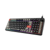 Игровая Клавиатура MSI FORGE GK110 RU, USB 2.0, 98кл, мембранная, кабель 1,5м (отсоединяемый) Черный