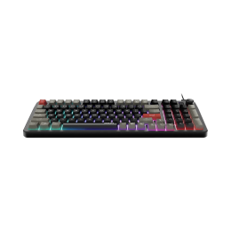 Игровая Клавиатура MSI FORGE GK110 RU, USB 2.0, 98кл, мембранная, кабель 1,5м (отсоединяемый) Черный