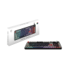 Игровая Клавиатура MSI FORGE GK110 RU, USB 2.0, 98кл, мембранная, кабель 1,5м (отсоединяемый) Черный