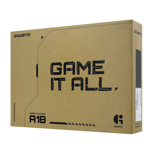 NB Gigabyte Gaming A18 (3WHK3KZC94SD), Ryzen 7 260-3.8/1TB SSD/16GB/RTX 5070 8GB/18" WQXGA/Dos