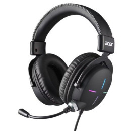 Наушники Acer Nitro Headset II NHW200 (Retail Pack), Black, 3.5 mm (Mini-Jack), USB Type-A