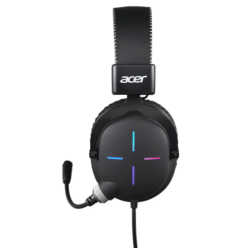 Наушники Acer Nitro Headset II NHW200 (Retail Pack), Black, 3.5 mm (Mini-Jack), USB Type-A
