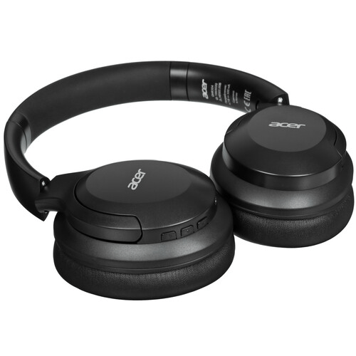 Наушники с микрофоном Acer OHR304 черный мониторные BT (ZL.HDSEE.00B)