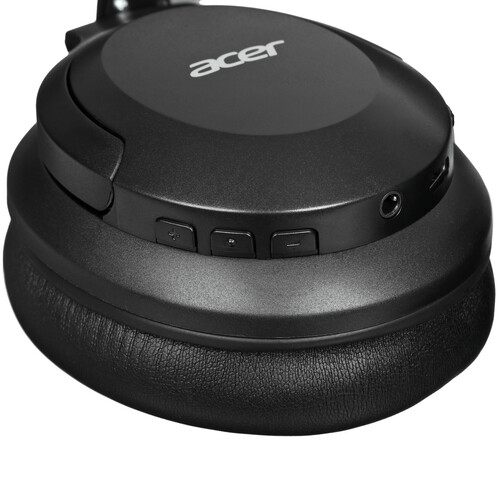 Наушники с микрофоном Acer OHR304 черный мониторные BT (ZL.HDSEE.00B)