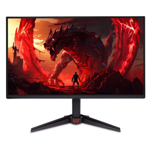 Монитор Acer Nitro VG270P6bip (VG0 Series) 27" (69 см) / 1920×1080 Full HD / IPS / ZeroFrame Pro / 144Hz / 1 мс (VRB) / 250 кд/м² / 1× HDMI 1.4 / 1× DisplayPort 1.2 / 2× 2 Вт колонки / VESA 100×100 / BlueLight Shield / FreeSync / Черный корпус / встроенны