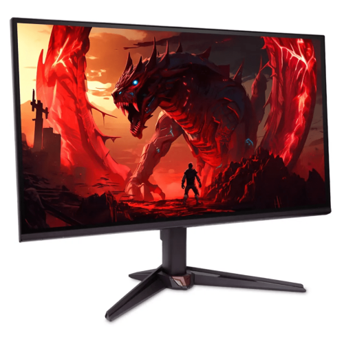 Монитор Acer Nitro VG270P6bip (VG0 Series) 27" (69 см) / 1920×1080 Full HD / IPS / ZeroFrame Pro / 144Hz / 1 мс (VRB) / 250 кд/м² / 1× HDMI 1.4 / 1× DisplayPort 1.2 / 2× 2 Вт колонки / VESA 100×100 / BlueLight Shield / FreeSync / Черный корпус / встроенны