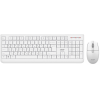 Клавиатура + мышь Acer OCC401 клав:белый мышь:белый USB беспроводная Multimedia