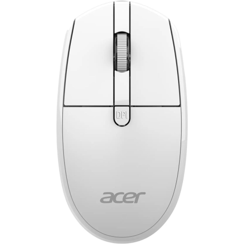 Клавиатура + мышь Acer OCC401 клав:белый мышь:белый USB беспроводная Multimedia