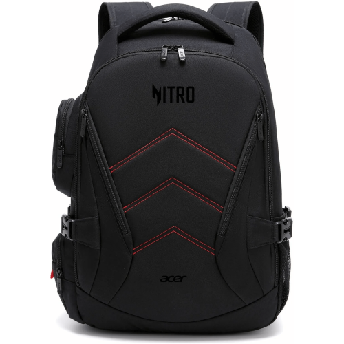 Рюкзак для ноутбука 15.6" Acer Nitro OBG313 черный/красный полиэстер.