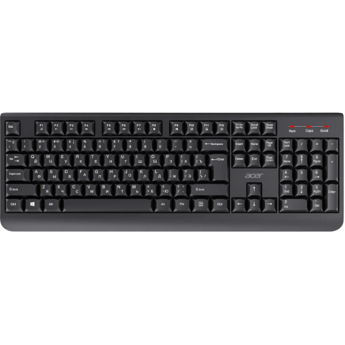 Клавиатура + мышь Acer OCC401 клав:черный мышь:черный USB беспроводная Multimedia (ZL.ACCCC.016)