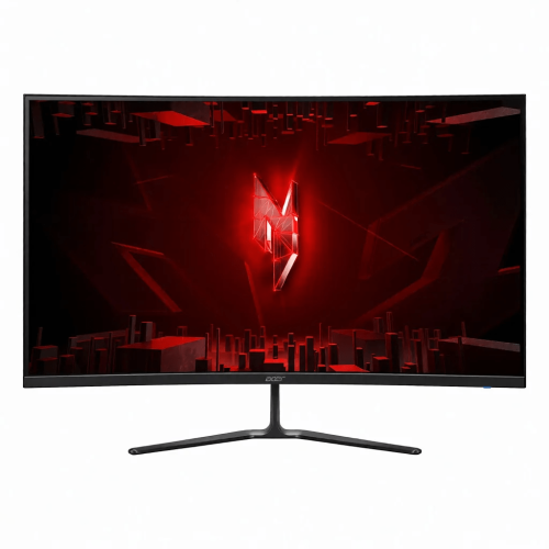 Монитор Acer Nitro ED320QRHbi (ED0 Series) \ 80 cm 31.5'' \ Curved 1500R \ Full HD (1920×1080) \ VA \ ZeroFrame \ 16:9 \ VESA 100x100 \ 1 ms (VRB) \ 300 nits \ 1×VGA \ 1×HDMI 1.4 \ Внешний блок питания \ HDR Ready \ FreeSync \ Европейская версия (EU) \ Чё