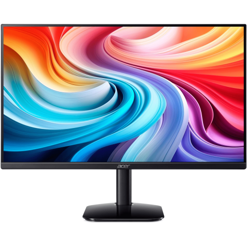 Монитор Acer KA242YG0bi (KA2 Series) 23,8" (60 см) / 1920×1080 Full HD / IPS 120Hz / 1 мс (VRB) / 250 кд/м² / 1× HDMI 1.4 / 1× VGA / VESA 100×100 / BlueLight Shield / AdaptiveSync / Черный корпус / внешний блок питания (несъёмный штекер) / в комплекте HD