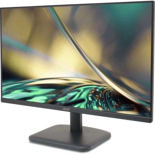 Монитор Acer EK241YP0bi (EK1 Series) 23,8" (60 см) / 1920×1080 Full HD / VA / 144 Гц (HDMI) / 75 Гц (VGA) / 1 мс (VRB) / 250 кд/м² / 1× HDMI 1.4 / 1× VGA / VESA 100×100 / FreeSync / VisionCare 1.0 / BlueLight Shield / внешний блок питания (несъёмный штеке