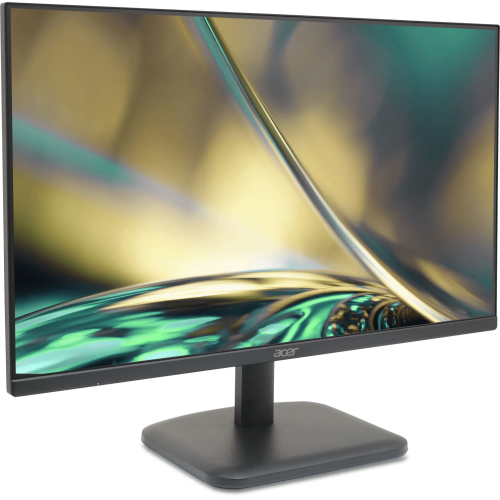 Монитор Acer EK241YP0bi (EK1 Series) 23,8" (60 см) / 1920×1080 Full HD / VA / 144 Гц (HDMI) / 75 Гц (VGA) / 1 мс (VRB) / 250 кд/м² / 1× HDMI 1.4 / 1× VGA / VESA 100×100 / FreeSync / VisionCare 1.0 / BlueLight Shield / внешний блок питания (несъёмный штеке