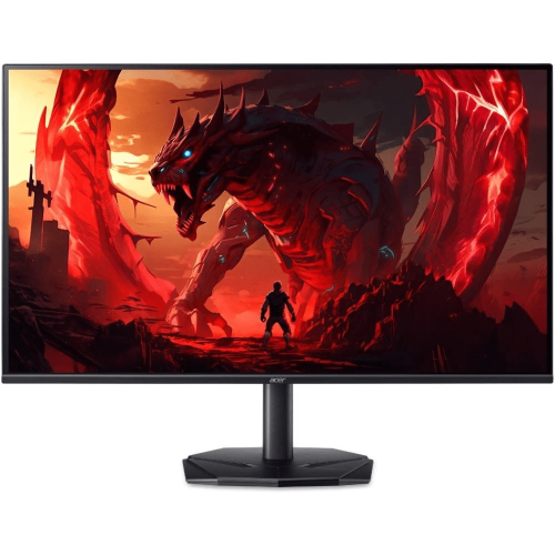 Монитор Acer Nitro KG240YW3bmiipx (KG24FX Series) 23.8" (60 см) / 1920×1080 Full HD / IPS / ZeroFrame / 240Hz / 1 мс (GTG), 0,5 мс Min / 250 кд/м² / 2× HDMI 2.0 + 1× DisplayPort 1.4 / Audio Out / HDR10 / FreeSync Premium / 99% sRGB / Черный корпус / в ком