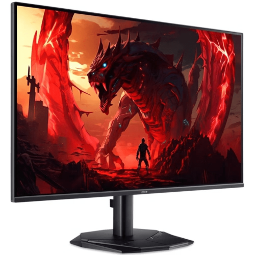 Монитор Acer Nitro KG240YW3bmiipx (KG24FX Series) 23.8" (60 см) / 1920×1080 Full HD / IPS / ZeroFrame / 240Hz / 1 мс (GTG), 0,5 мс Min / 250 кд/м² / 2× HDMI 2.0 + 1× DisplayPort 1.4 / Audio Out / HDR10 / FreeSync Premium / 99% sRGB / Черный корпус / в ком