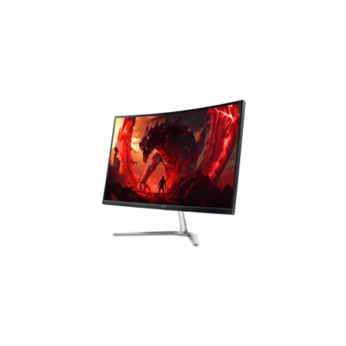 Монитор Acer Nitro EDA270Z 27" 69 см / 1920×1080 Full HD / VA / изогнутый экран 1500R / ZeroFrame / 280Hz / 1 мс (VRB) / 250 кд/м² / 2× HDMI 2.0 / 1× DisplayPort 1.4 / Audio Out / 2× 2 Вт динамика / FreeSync Premium / HDR10 / VESA 75×75 / BlueLight Shield