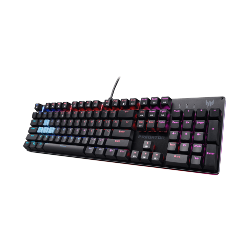 Проводная игровая клавиатура Acer Predator Aethon 303, PKW200 (Retail pack), Black, USB