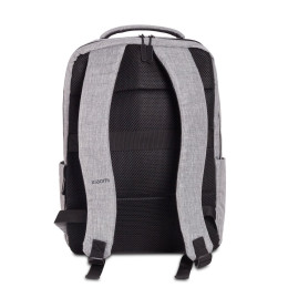 Рюкзак, Xiaomi, Mi Commuter Backpack (Light Gray), BHR4904GL/XDLGX-04, 320  160  440 мм, 21л, Полиэфирное волокно, Водостойкая ткань, Крепление для чемодана, Удобные изогнутые плечевые ремни, Скрытый карман, Мягкая ручка для переноски, Светло-серый