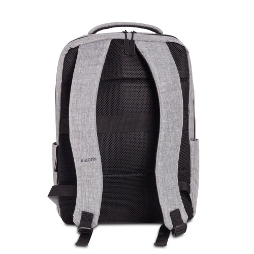 Рюкзак, Xiaomi, Mi Commuter Backpack (Light Gray), BHR4904GL/XDLGX-04, 320 160 440 мм, 21л, Полиэфирное волокно, Водостойкая ткань, Крепление для чемодана, Удобные изогнутые плечевые ремни, Скрытый карман, Мягкая ручка для переноски, Светло-серый