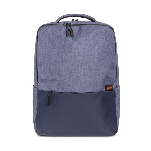 Рюкзак, Xiaomi, Mi Commuter Backpack (Light Blue), BHR4905GL/XDLGX-04, 320 160 440 мм, 21л, Полиэфирное волокно, Водостойкая ткань, Крепление для чемодана, Удобные изогнутые плечевые ремни, Скрытый карман, Мягкая ручка для переноски, Синий
