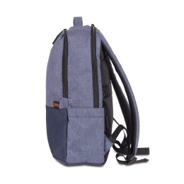 Рюкзак, Xiaomi, Mi Commuter Backpack (Light Blue), BHR4905GL/XDLGX-04, 320  160  440 мм, 21л, Полиэфирное волокно, Водостойкая ткань, Крепление для чемодана, Удобные изогнутые плечевые ремни, Скрытый карман, Мягкая ручка для переноски, Синий
