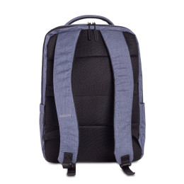 Рюкзак, Xiaomi, Mi Commuter Backpack (Light Blue), BHR4905GL/XDLGX-04, 320  160  440 мм, 21л, Полиэфирное волокно, Водостойкая ткань, Крепление для чемодана, Удобные изогнутые плечевые ремни, Скрытый карман, Мягкая ручка для переноски, Синий