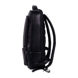 Кожаный рюкзак, Deluxe, Emerald Path A-1123, 16,38 листров, чёрный