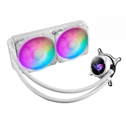 СЖО ASUS ROG STRIX LC II 240 ARGB WE, AIO, 120mm fan, ARGB, 1700 socket, WHITE, BOX