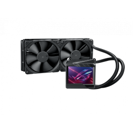 СЖО ASUS ROG RYUJIN 240 II, AIO, 2x120mm fan, 60mm fan, 1700 Socket, RGB, BOX