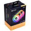 Комплект вентиляторов для корпуса ID-Cooling DF-12025-RGB-TRIO, 12cm, RGB LED