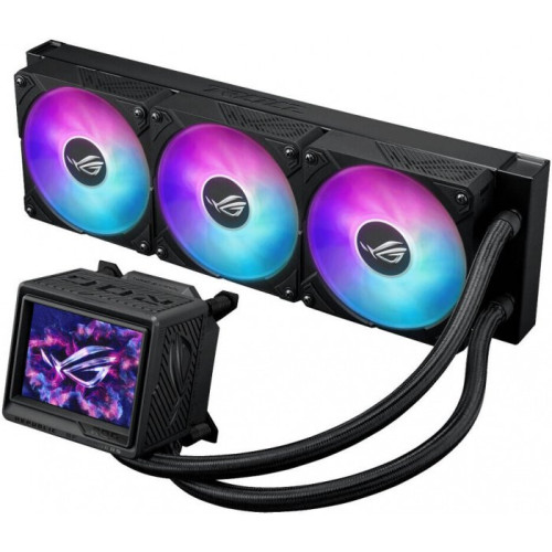 СЖО ASUS ROG Ryujin III 360 ARGB Extreme, Asetekapos;s Emma Gen8 V2 Pump, magnetic ROG ARGB fans, LCD DISPLAY, BOX