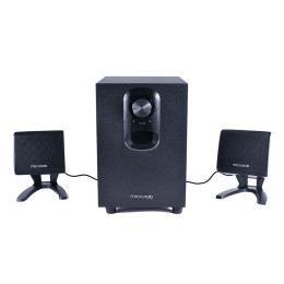 Акустическая система, Microlab, M-108, 11Вт (2,5Вт*2+6Вт), Вход/Выход 3,5 MiniJack, Чёрный